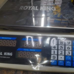 Royal King brand electronic weighing scale machine up to 1000kg